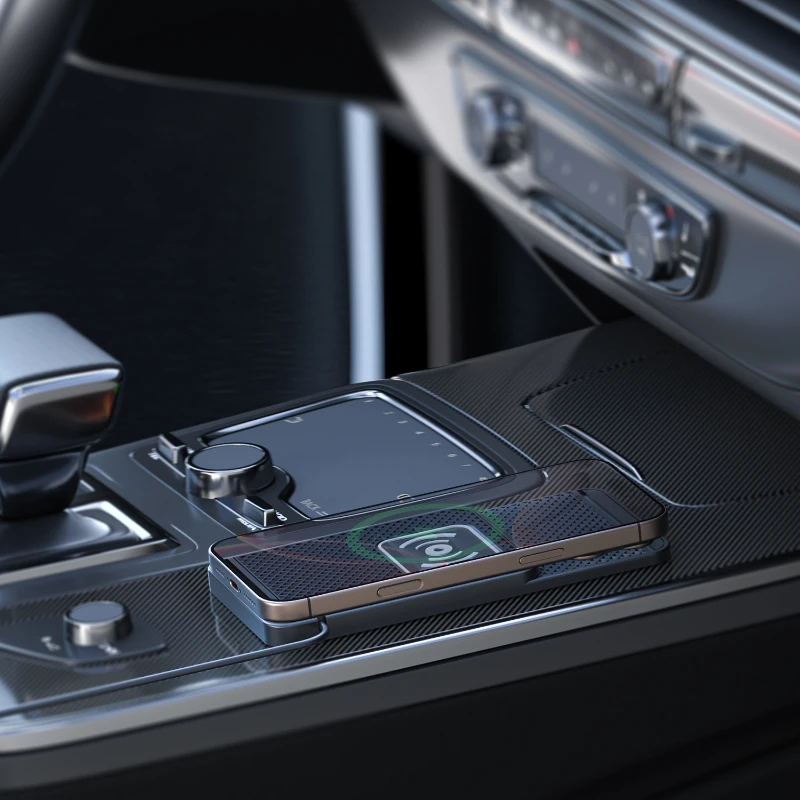 1M Long Wire USB/TYPE-C Quick Charging Mat Home Car Mobile Wireless Chargers Pad Charger Adapter Stand Phone Non-slip Holders