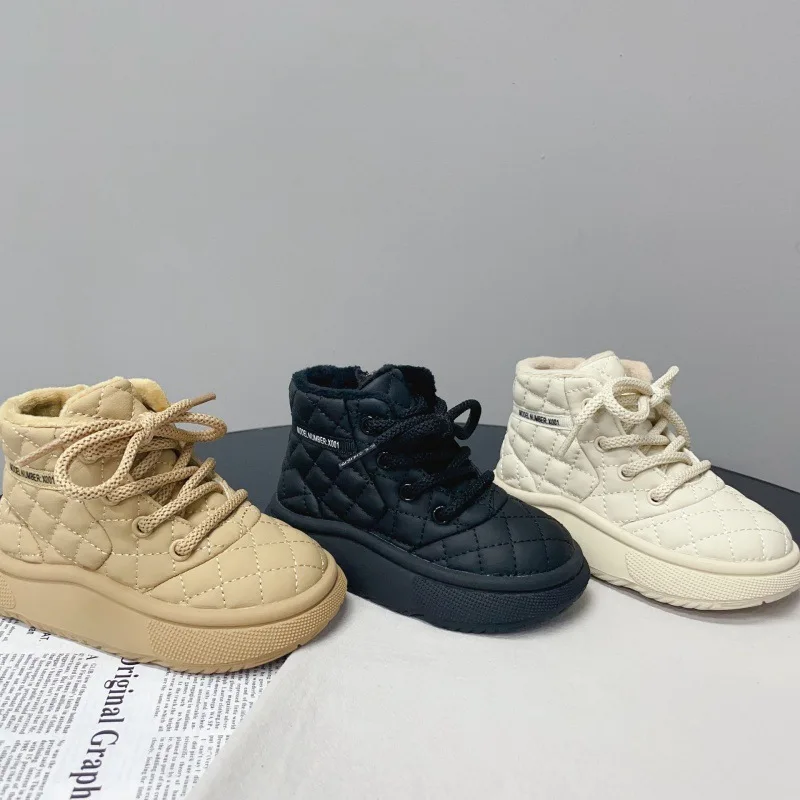 

Girl Cotton Shoes Plush Casual Sneaker for Boy Kid 2023 Baby Shoe Board Shoe Winter Shoe for Girl Roupa Infantil Menina Ботинки