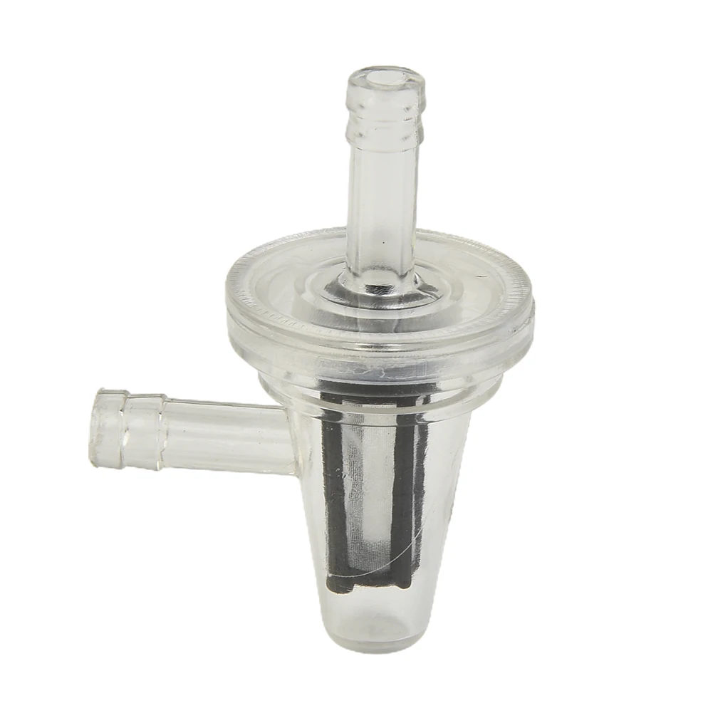 

Встроенный прозрачный газовый фильтр, 6X3 см, высококачественный пластиковый мотоцикл, 1 шт., четырехшланговый шланг, встроенный фильтр