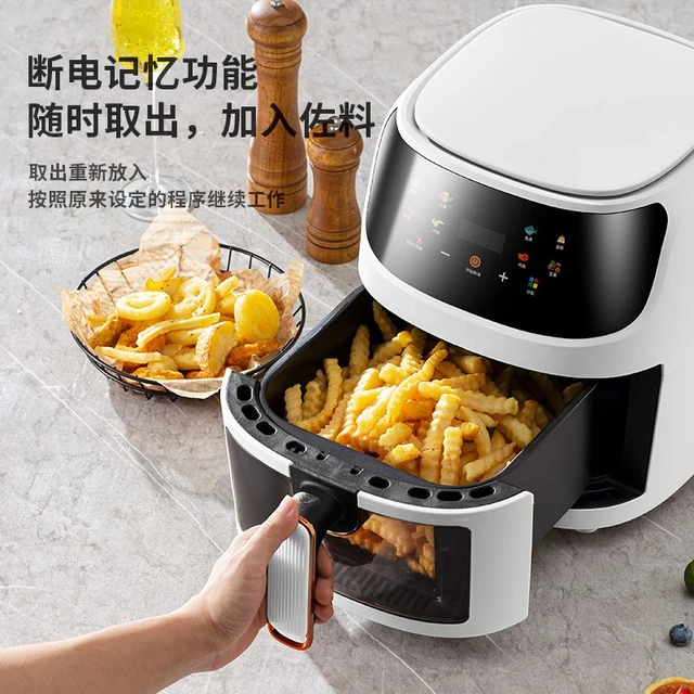 Air Frying Home Multi-function Intelligent 6L Visual Color Screen Touch  Large Capacity Air Fryer Freidor De Aire - AliExpress
