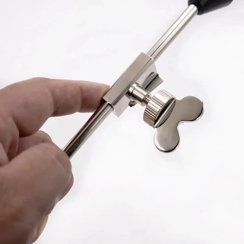 1 pcs High quality Low C Bass clarinet neck nickel plated for repairing workshop clarinet parts