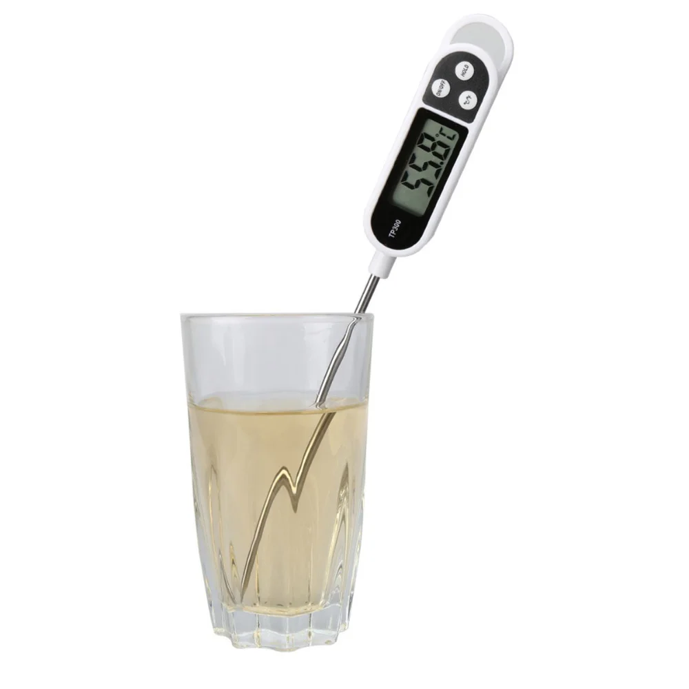 Portable Digital Kitchen Thermometer BBQ Meat Water Oil Cooking Electronic Probe Food Oven Thermometer T300 With Tube