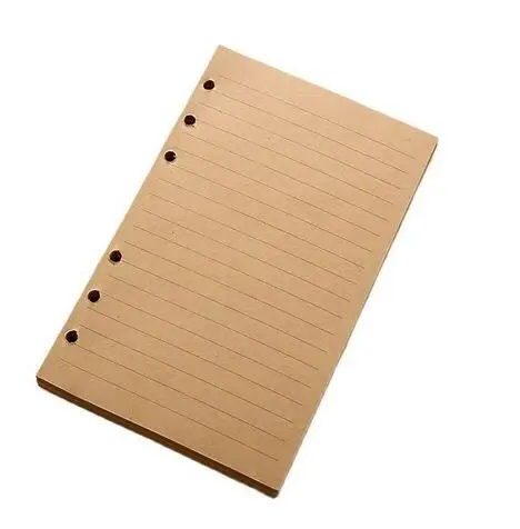 Loose Leaf Spiral Notebook Refill with Mixed Layouts