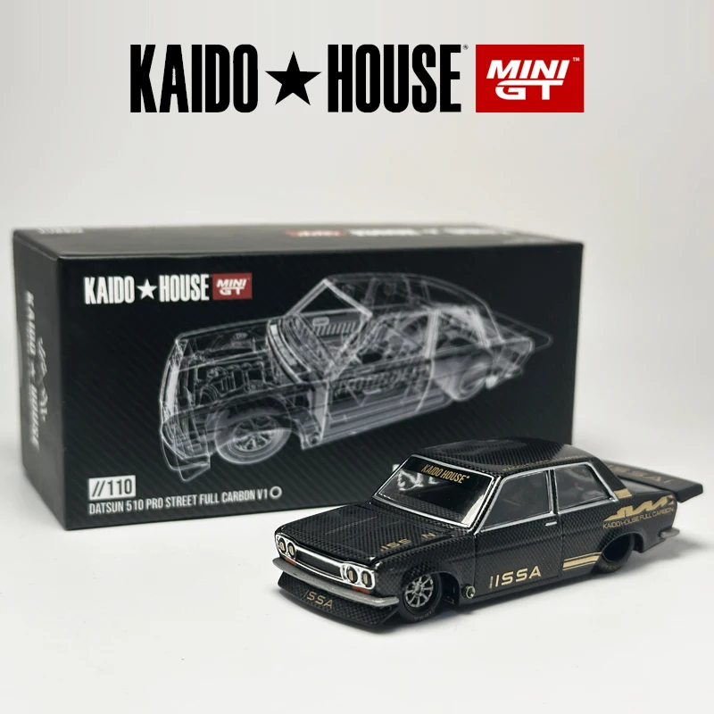 MINIGT 　街道ハウス　DATSUN 510 WAGON CARBON Amazon | 1/64 Kaido House MINIGT 街道ハウス Datsun 510 WAGON