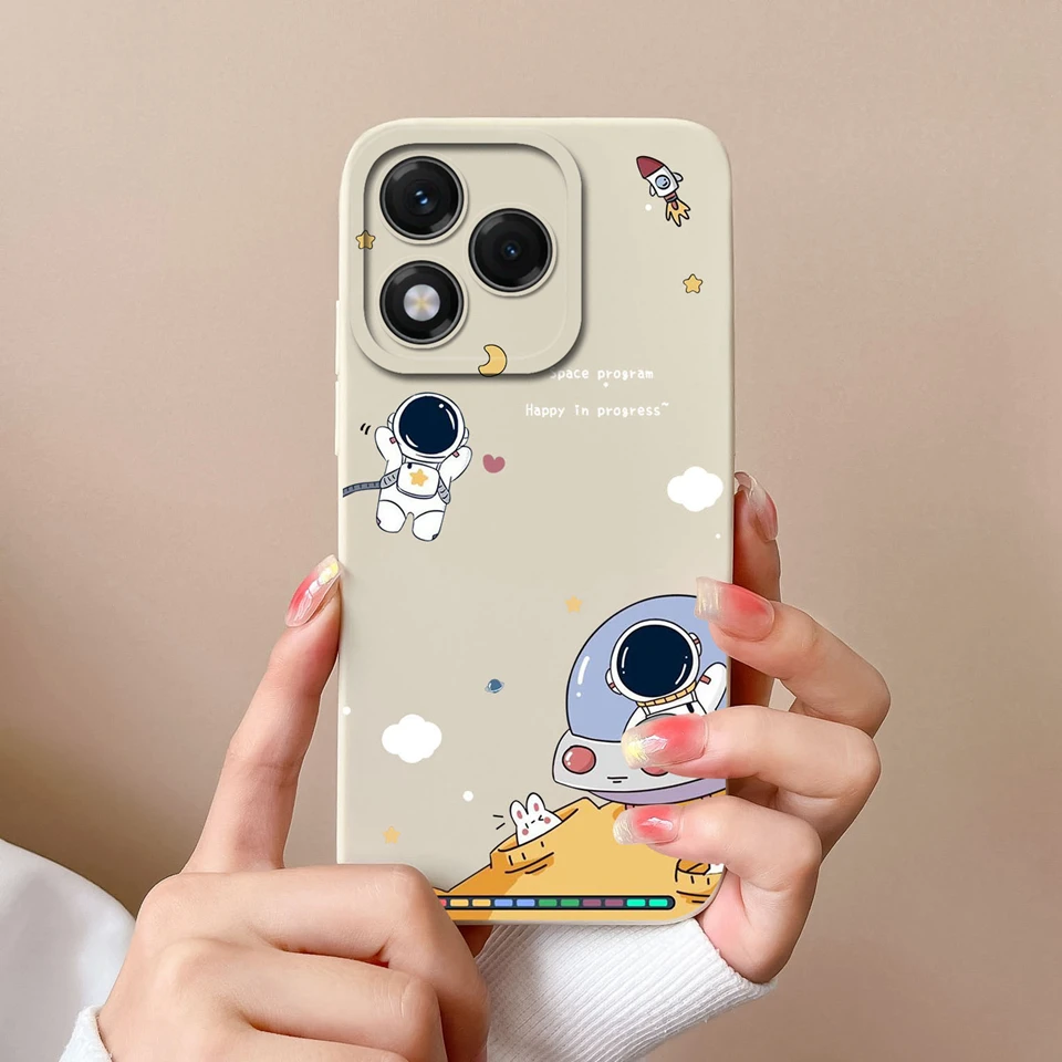 Panda Cat Astronaut Camera Protection Bumper Case - Enhanced Phone Protector