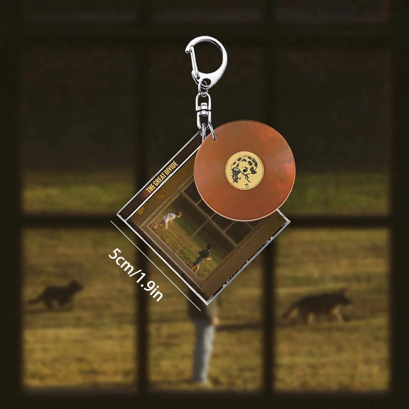 Noah Kahan Music-Inspired Durable Keychain Accessory