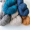 2*50g hank Silk yak 4 ply yarn 50%silk50%tibetan yak hand knitting yarns 6