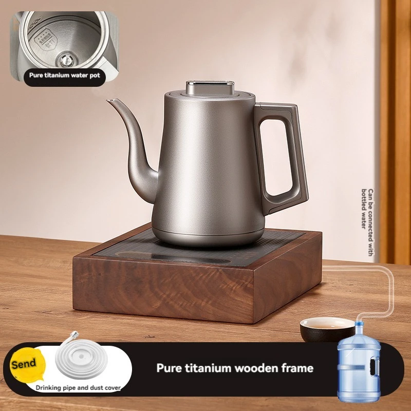 Titanium Automatic Bottom Water Electric Kettle Special Tea Table Heat Preservation Titanium Alloy Kettle