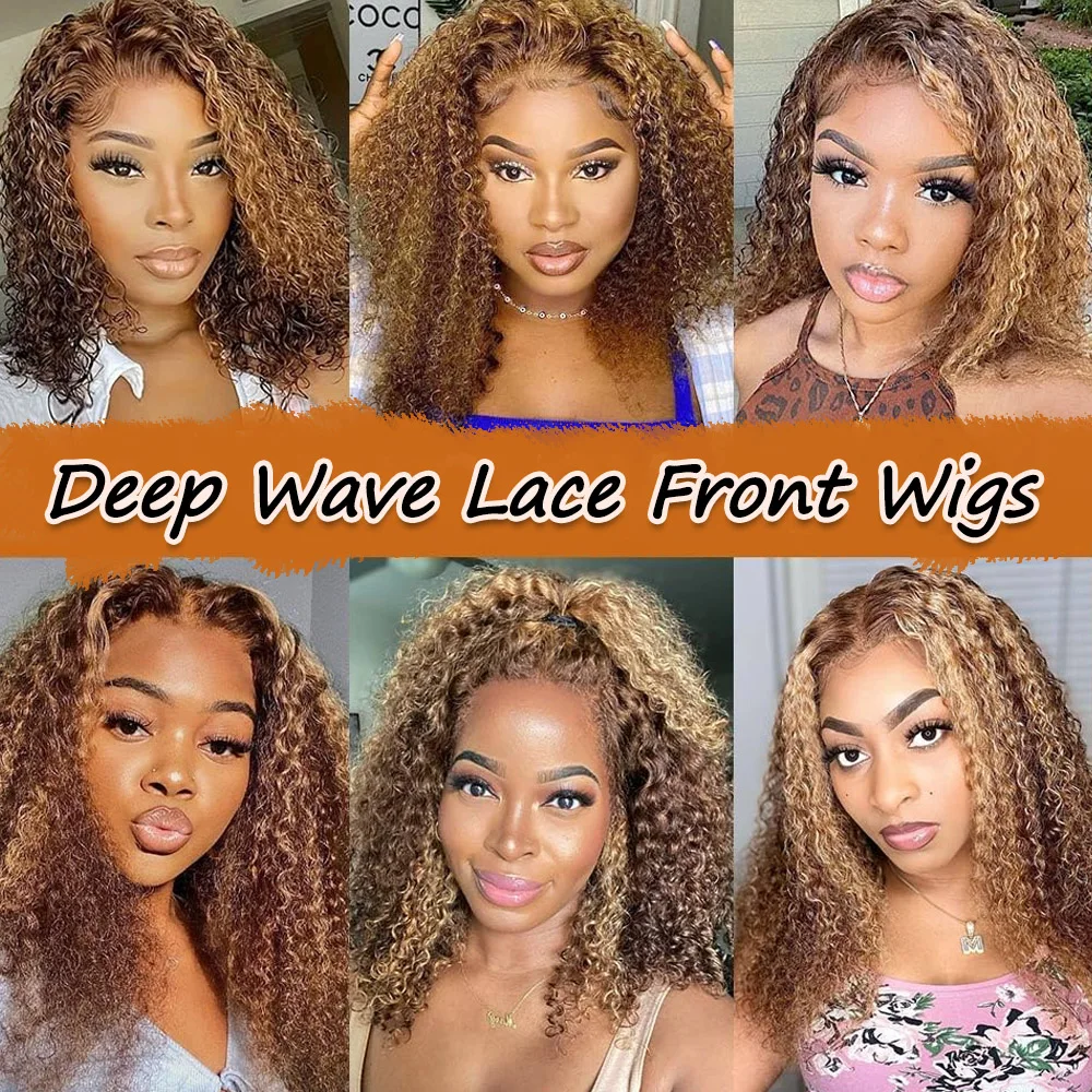 13x4 HD Lace Front Wigs for Black Women Human Hair Pre Plucked Wear And Go Glueless Short Wig Human Hair 200% Density 5x5