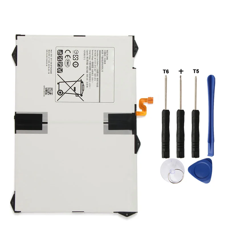 

Replacement Tablet Battery EB-T825ABE For Samsung SM-T820 T820 T825 T827 SM-T825C Tab S3 9.7 Rechargeable Batteries 6000mAh