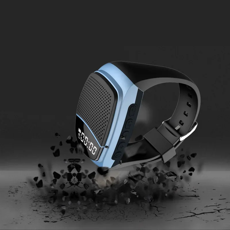 New B90 Wrist Wireless Bluetooth Audio Watch Self timer Outdoor Sports Band Display Handsfree Call 2