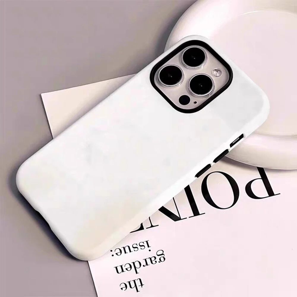 Charming Cartoon Themed Phone Case with Double-Layer Shell Design