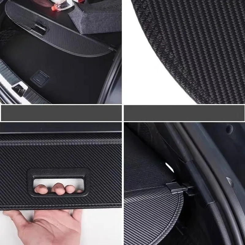 BYD 송 L EV 2024 2025 전용 트렁크 커버 소재 커튼 리어 커튼 수납형 공간 확장 트렁크 백 차량 스타일링