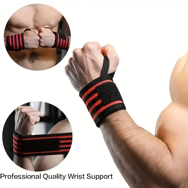 Cinghie Da Polso Per Sollevamento Pesi Ispirate Agli Anime, Imbottite, In Cotone, Lunghe 59,7 Cm, Per Powerlifting E Palestra (1 Paio, Design Kakarot)