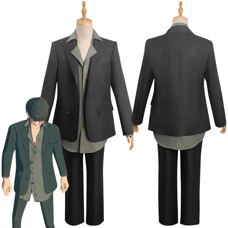 

TRIGUN STAMPEDE Nicholas D Wolfwood Cosplay Costume Fantasia Anime Halloween Carnival Party Disguise Suit for Adult Men Boy