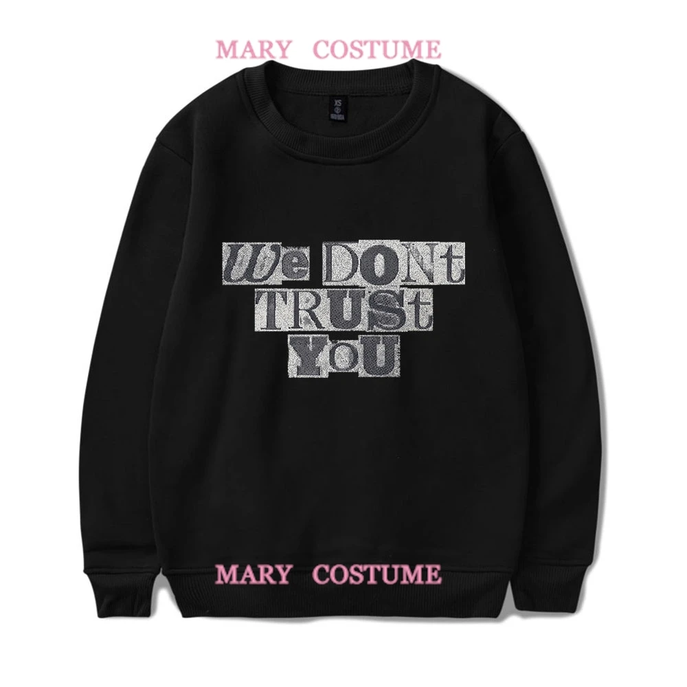 

Свитшот Future Rapper Merch We't Trust You Tour с круглым вырезом, унисекс, модная повседневная Уличная одежда, Свитшот