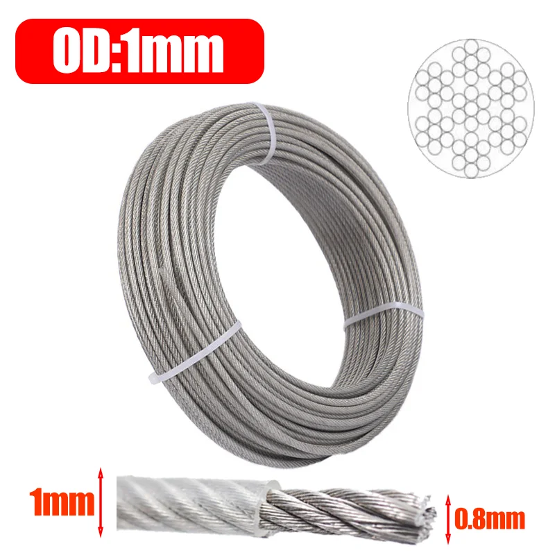 Stainless Steel Rustproof Wire Ropes for Yard and Deck Applications