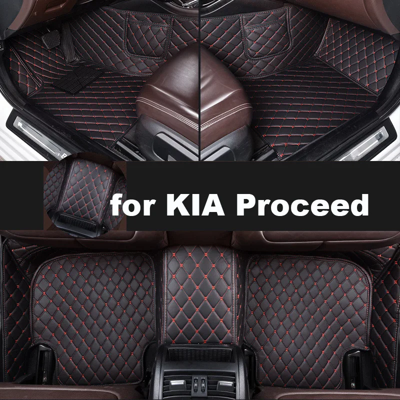 

Autohome Car Floor Mats For KIA Proceed 2012-2019 Year Upgraded Version Foot Coche Accessories Carpetscustomized