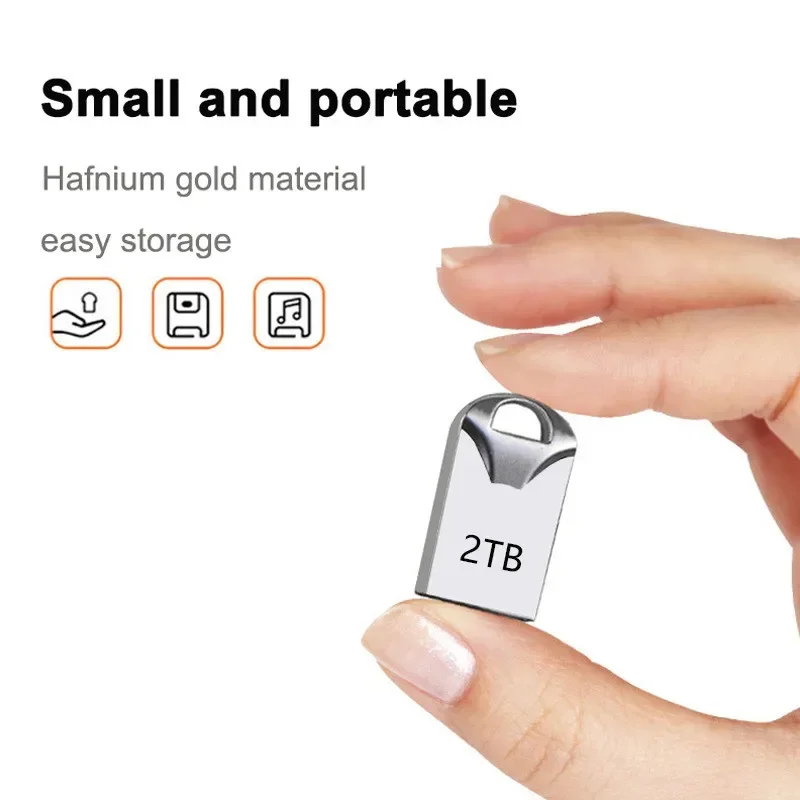 

Флэш-накопитель USB 2,0, водонепроницаемый, 2 ТБ