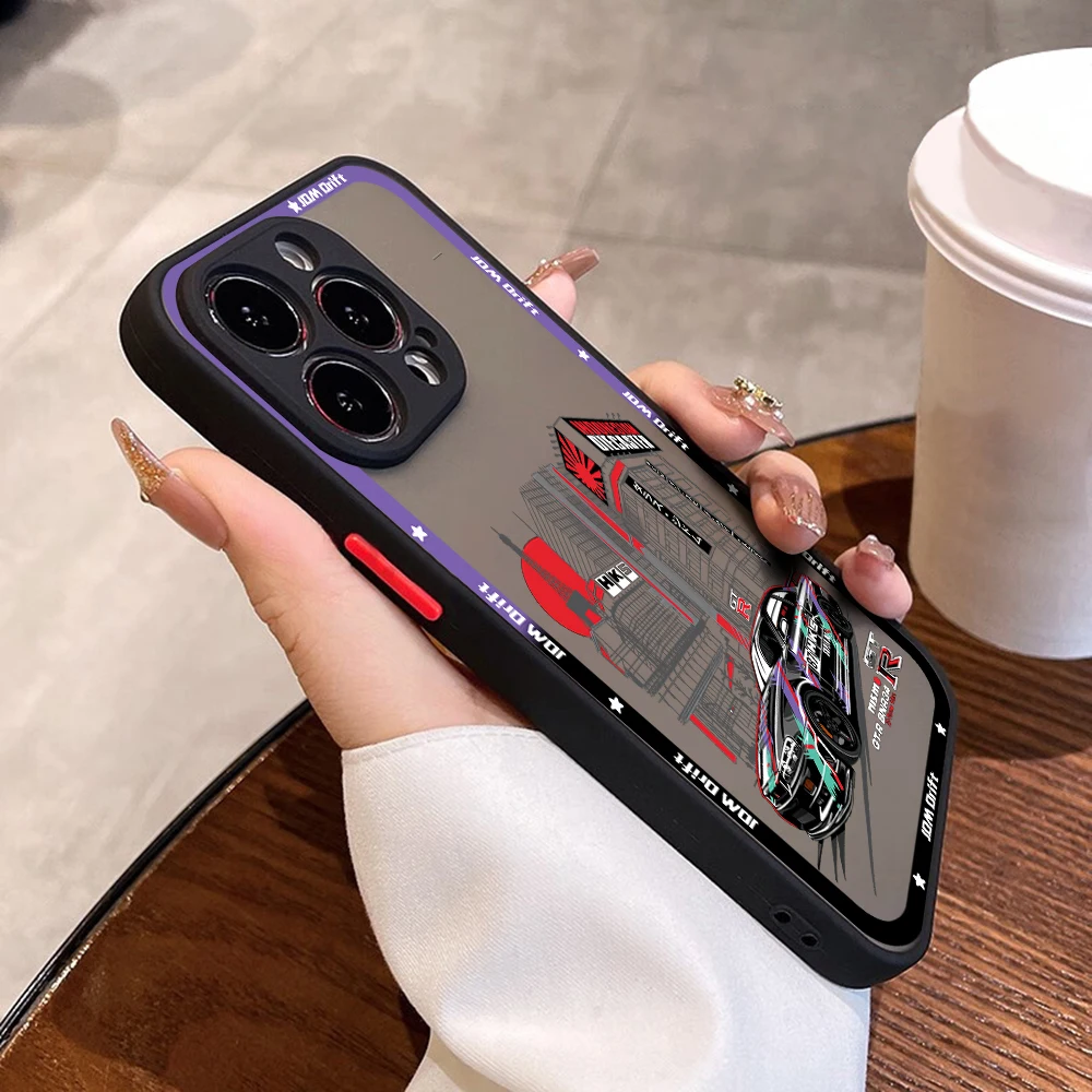 Sleek Sports Racing JDM Drift Car Phone Case