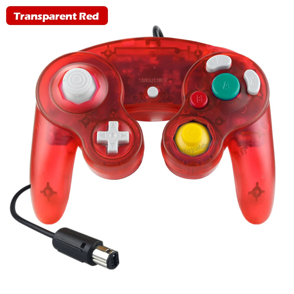 8 Farben kabel gebundenes Gamepad für Gamecube ngc Konsole Joypad Controller für ngc klassischen Joystick Retro Spiele konsole Gamepad Zubehör – Detail 8