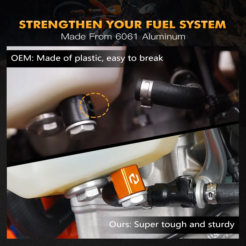 NiceCNC For KTM EXC 300 EXC250 XCW 250 300 SXF XCF 250 350 450-Six Days TPI Fuel Filter Fuel Line Tank Connector motorcycle fuel valve motorcycle fuel tank cover cap motorcycle fuel tank breather motorcycle fuel tank seal motorcycle fuel sensor