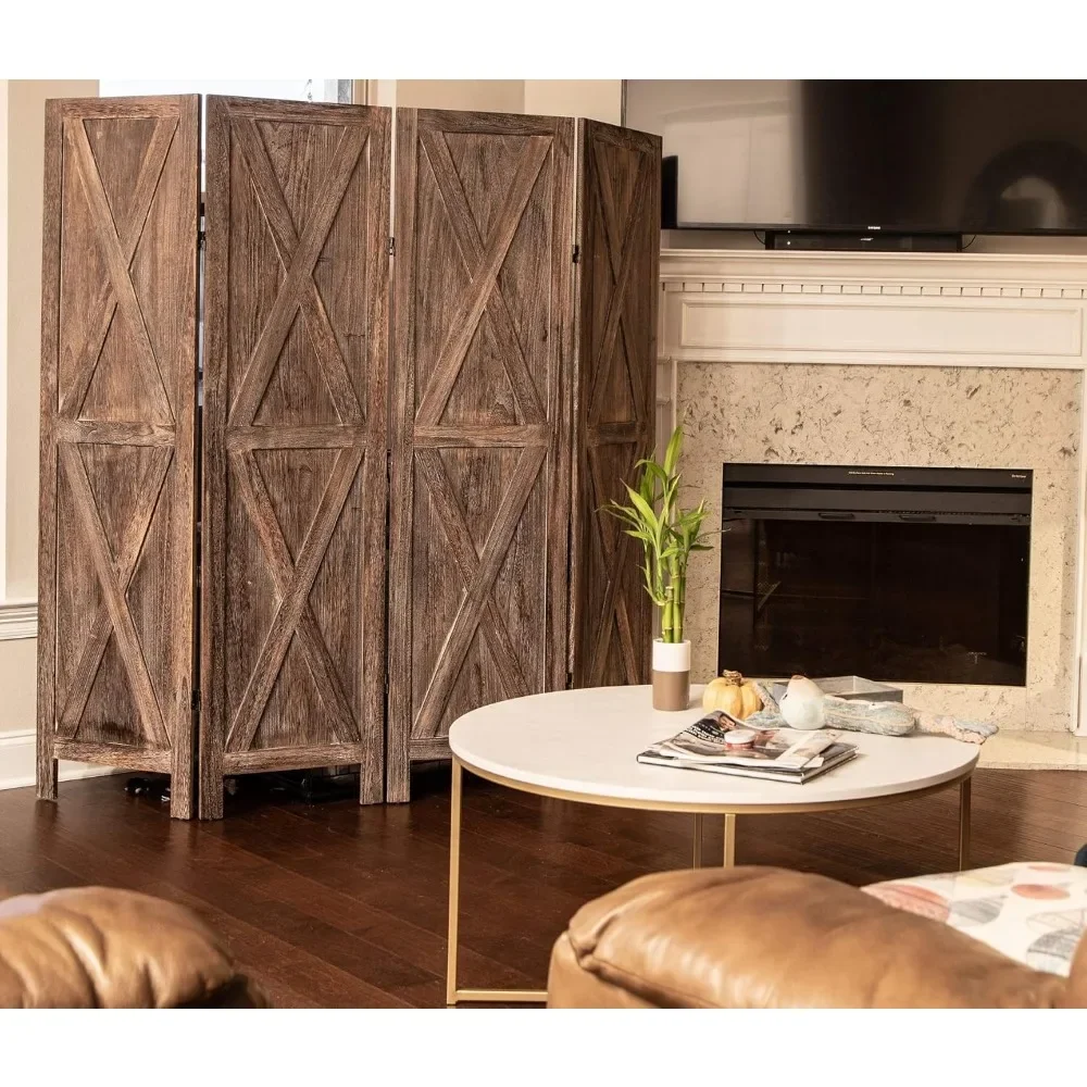 NEW-Premium Home 6 Panel Room Divider: Room dividers and Folding Privacy Screens, Privacy Screen, Partition Wall dividers for Ro