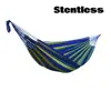 Double Hammock w/Stand, 2-People Hammock & Stand Set w/Storage Bag & Carrying Bag, Outdoor/Indoor Heavy-Duty Portable Hammock 1