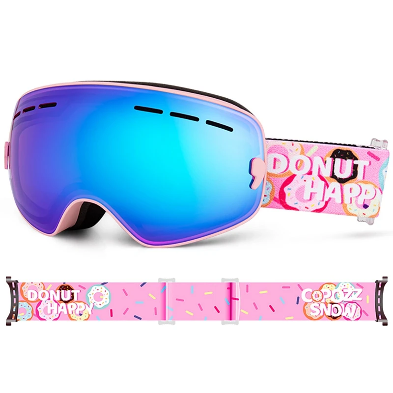 New COPOZZ Kids Ski Goggles Anti Fog 