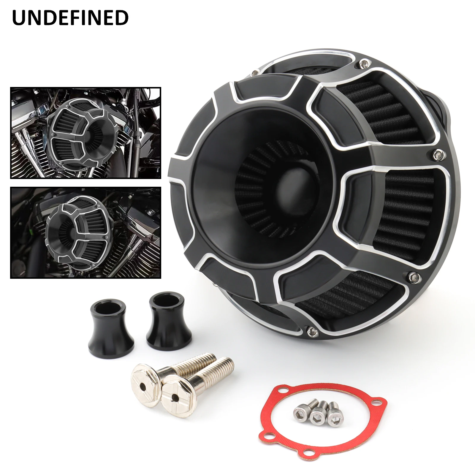 ハーレースポーツスター純正ブレーキパッド前後&エアーフィルター