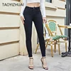Versatile Black Jeans New Spring Autumn Collection Casual Pencil Leggings Elastic Small Foot Style