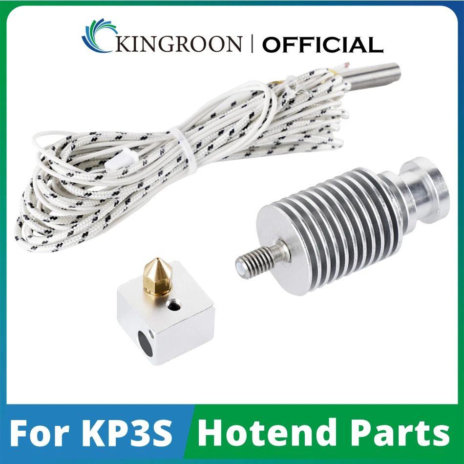 KINGROON KP3S E3D V5 V6 Gabalyodik Süllyesztő Tüzes Tönk Szókimondó bowden számára KP3S Titán extruder hotend 3D Nyomdász Rész számára 1.75mm Izzószál