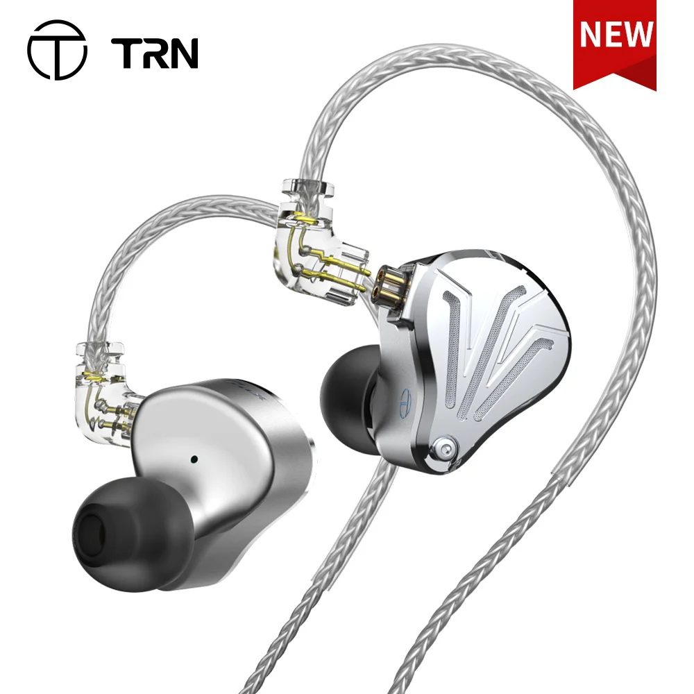 Гибридные металлические наушники-вкладыши TRN BAX BA + 1DD 2EST IEM Hi-Fi DJ монитор