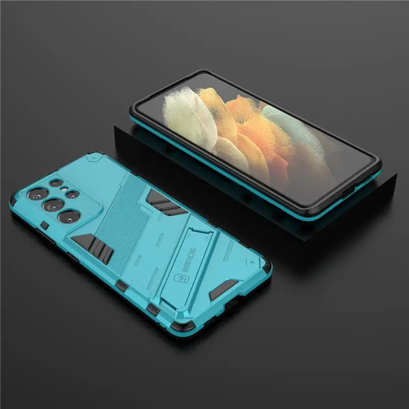 Solid Armor Cyber Shockproof Stand Cover Case