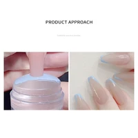 1Pc Clear Jelly Marshmallow Silicone Stamper 2.3/2.5cm Refill Head Replacement  Nail Stamping Tool For Manicure Design 2
