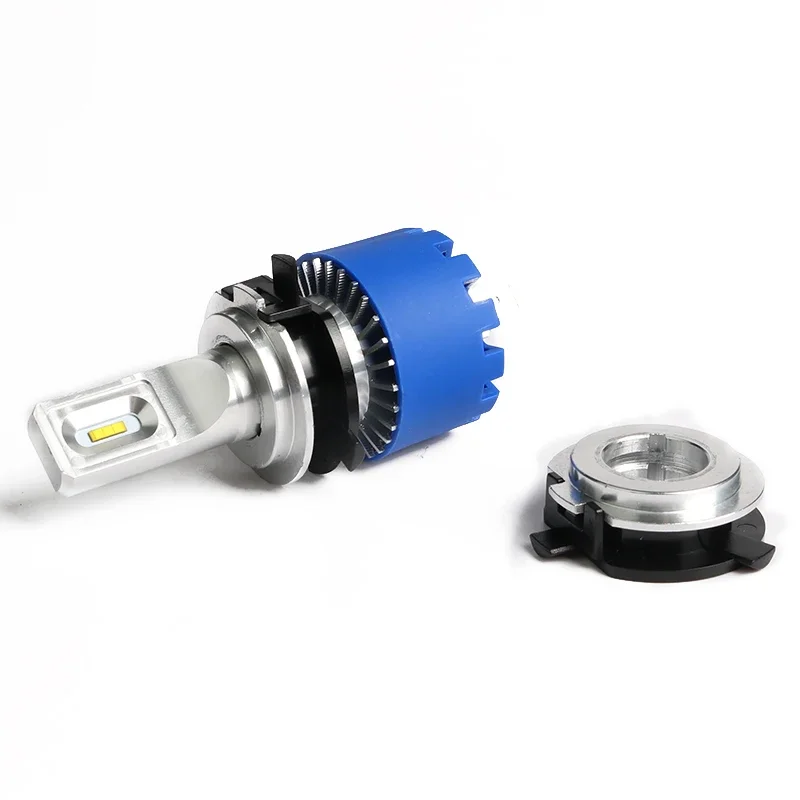 H7 Holder Car Led Headlight Bulb H1 Adapter Auto Headlamp Light holders for BMW 5 Series Ford Benz Audi GOLF 2PCS