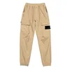 Men's Multi Pockets Cargo Pants Aautumn Winter Thicken Loose Jogger Trousers Washed Casual Pants Male 5