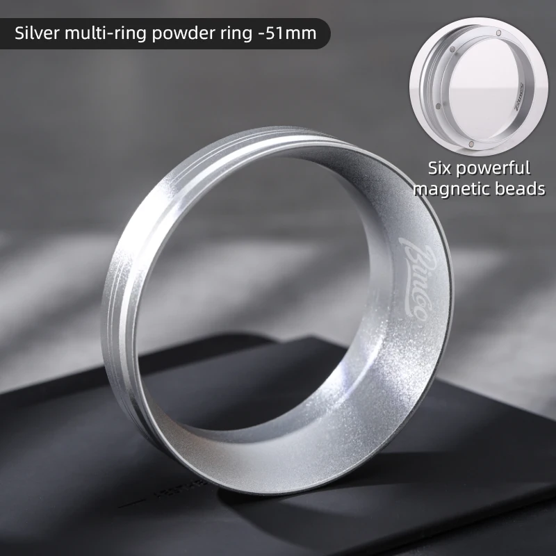 حلقة توزيع القهوة من BINCOO مقاس 51 مم و58 مم، تصم...