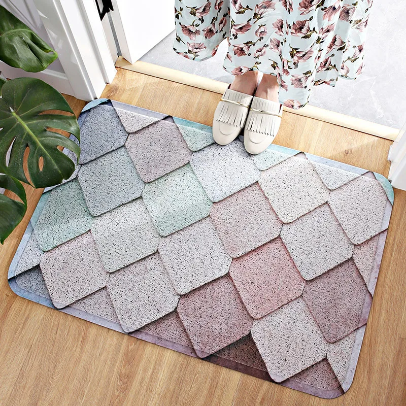 

Floor Mats Entry Mats Home Entrance Doorway Foot Mats Kitchen Bathroom Non-slip Door Mats