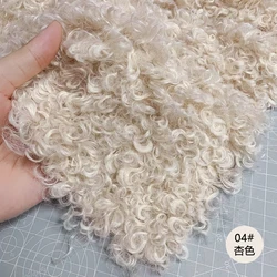 Limited Edition Teddy Wool Fabric for DIY Handmade Doll Creations (4)