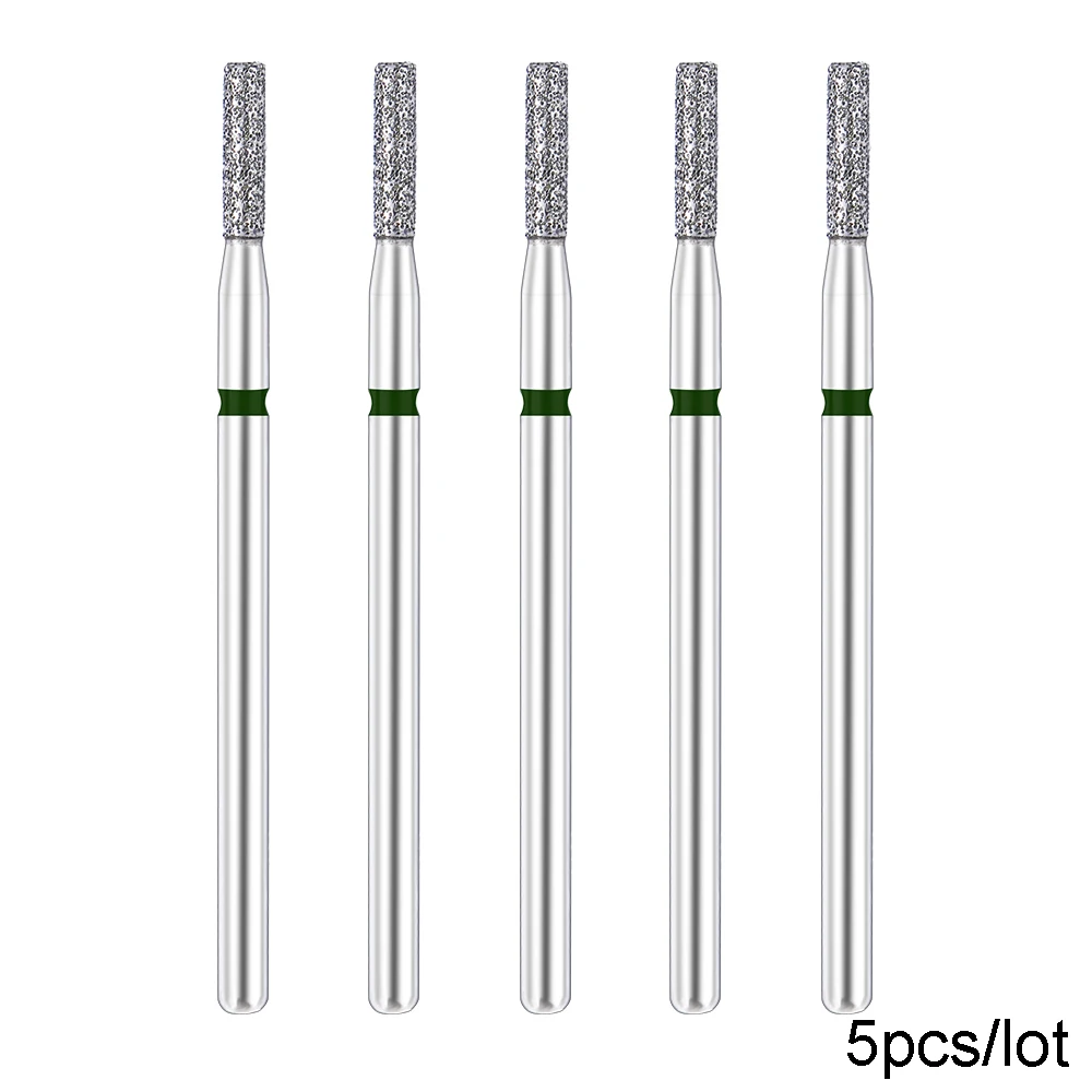 BNG 5PCS Cutters for Manicure Diamond Nail Drill Bit Set of Milling Diamond Bit Milling Cutter Nail Bits for Nail Drill Machine 4