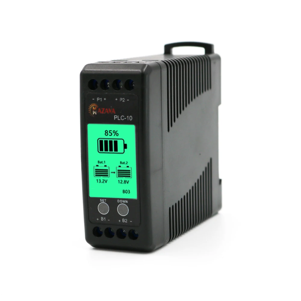 Battery Equalizer MAZAVA PLC-10 HX02 2S 4S 12V 24V 36V 48V 96A ctive LCD Lead Acid Li li-ion LiFePO4 Battery Balancer Monitor