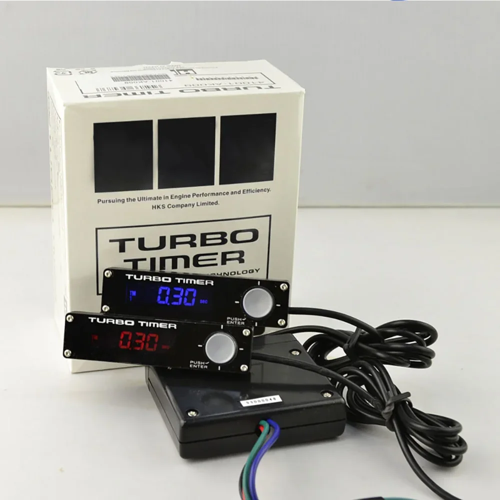 Car Turbo Timer Controller Universal Electronic Car Auto LED Digital Display Turbo Timer Delay Controller Car Accessories with logo