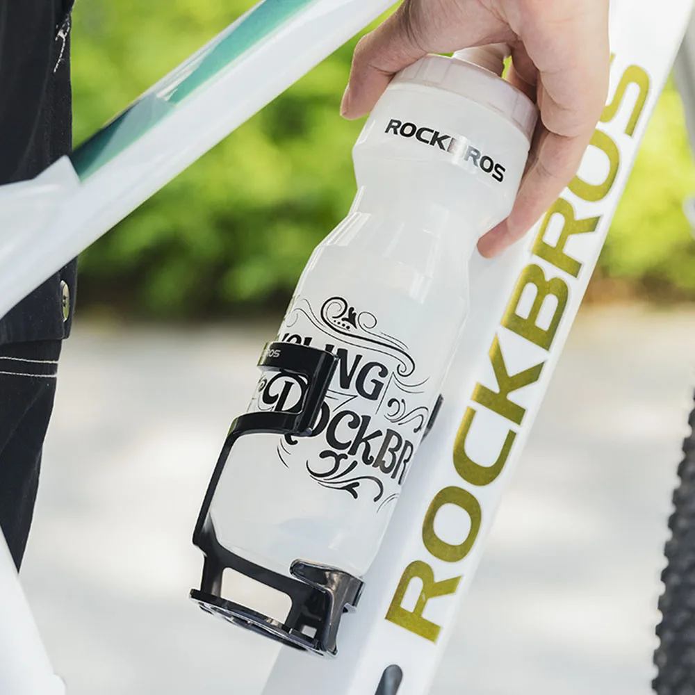 ROCKBROS PP5 Cycling Water Bottle with Water Bottle Holder MTB Road Bike Squeeze Spray Mount Cycling Cup Holder water bottle bicycle water bottle sports bottle bicycle bottle holder
