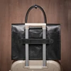 LUOKIR Men's Briefcase Genuine Leather Luxury Business Office Computer Bag Casual Travel Handbag File Bags For 14 Inch Laptop 4