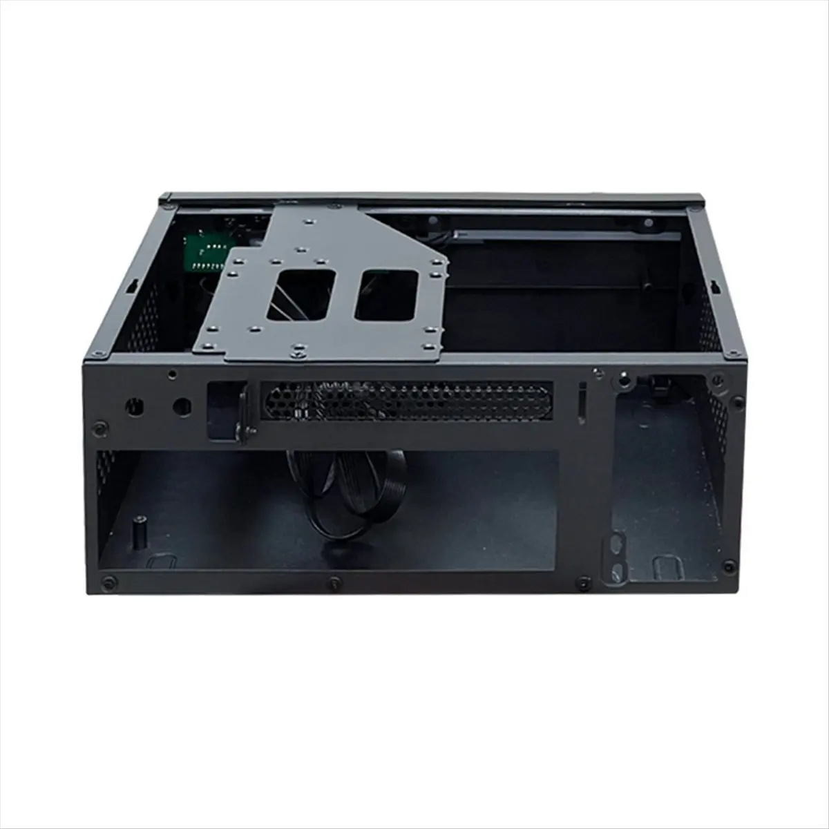 *A99Z 미니 ITX 컴퓨터 케이스 HTPC 섀시, 4XUSB 지원, 1U PSU 호환, 미니-ITX 메인보드 호환
