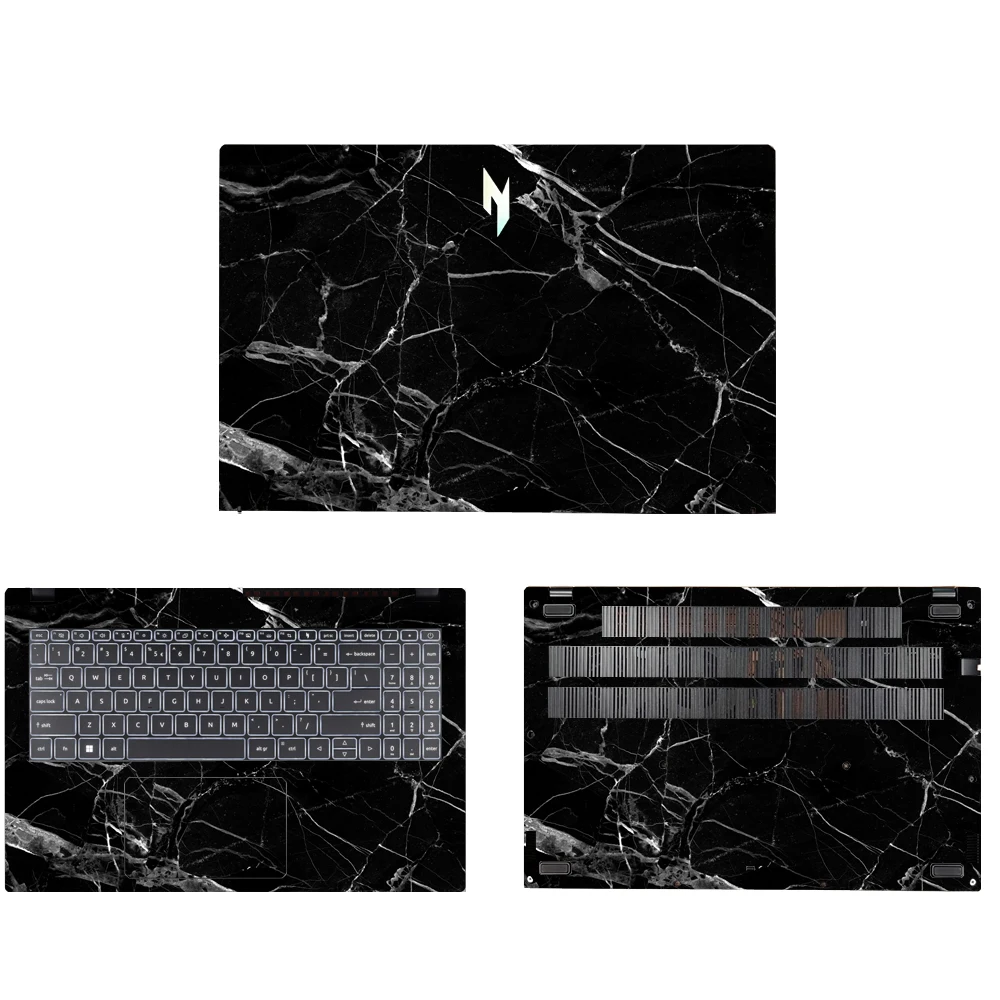지문 방지 프리 컷 비닐 스킨 커버 노트북 데칼 스티커 Acer Nitro V 15 ANV15-41 ANV15-51 ANV15-52 풀 바디 필름