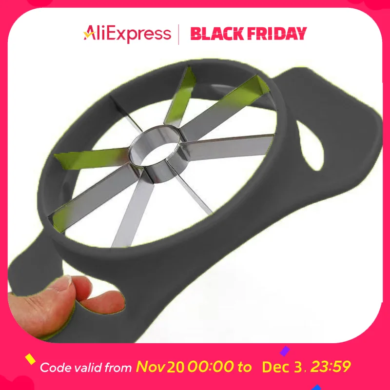 Stainless Steel Apple Slicer Corer - 8-in-1 Fruit Cutter, Core Remover, Wedge Divider for Apples, Pears, Potatoes, Dishwasher Sa 1
