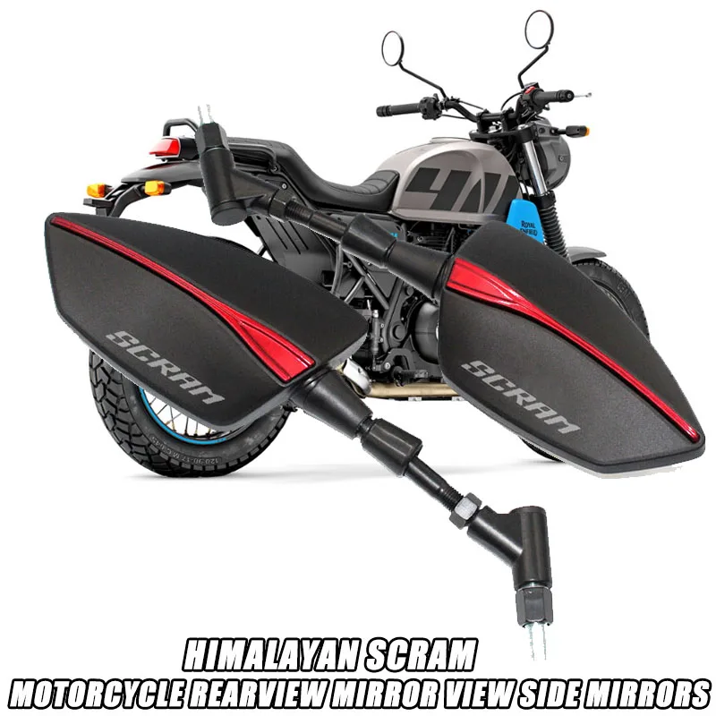 Scram411MotorcycleRearviewMirrorViewSideMirrorsAccessories