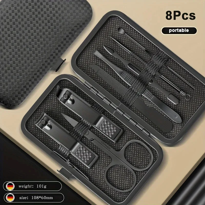 Nail Clipper Set 8/12/15/20/24 pcs Household Stainless Steel Beauty Tool